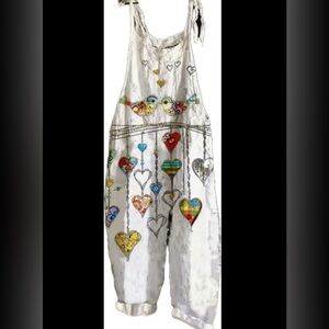 Lightweight and Summery One-Piece Overalls